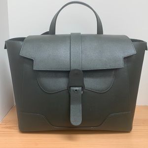 Forest Green Leather Senreve Maestra Bag